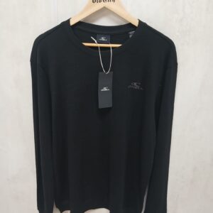 tshirt-oneill-100%bci-cot-manga-larga-negro-blanco